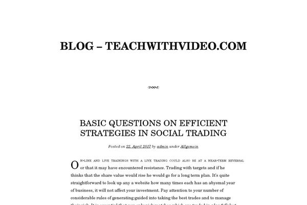 teachwithvideo.com site used Book Lite