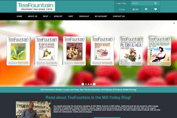 teafountain.com site used Teafountain-shopbox