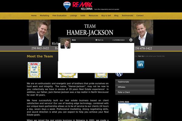 teamhamerjackson.com site used Hamerjackson