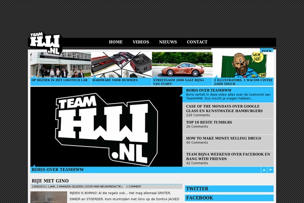 News Int theme site design template sample