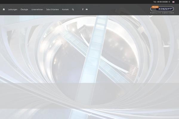 Enfold-child theme site design template sample