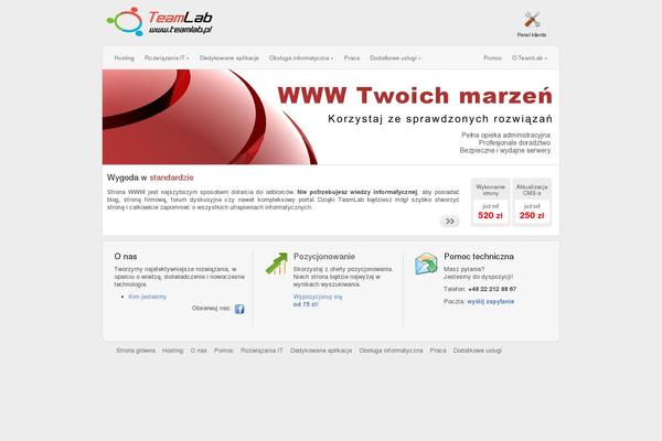 teamlab.pl site used Teamlab_v1