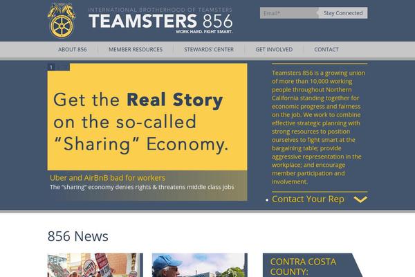 teamsters856.org site used Teamsters