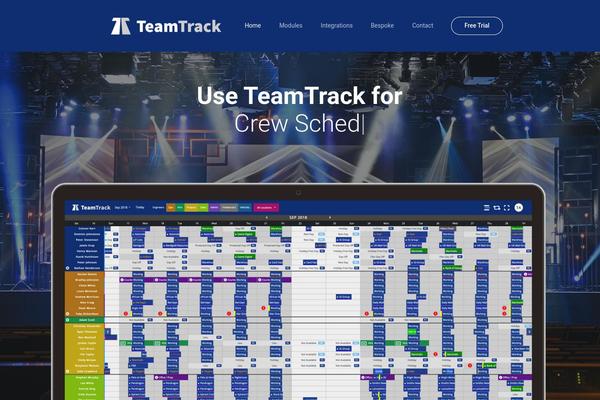 teamtrack.uk site used Startup-company-child
