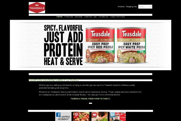 teasdalefoods.com site used Teasdale