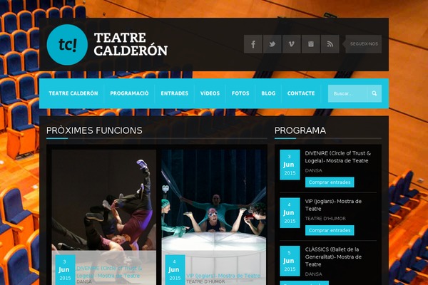 teatrecalderonalcoi.com site used Bootstrap-basic-child