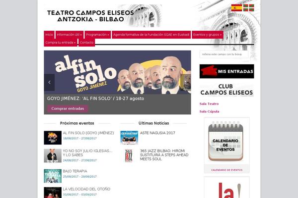 teatrocampos.com site used Teatroscanal