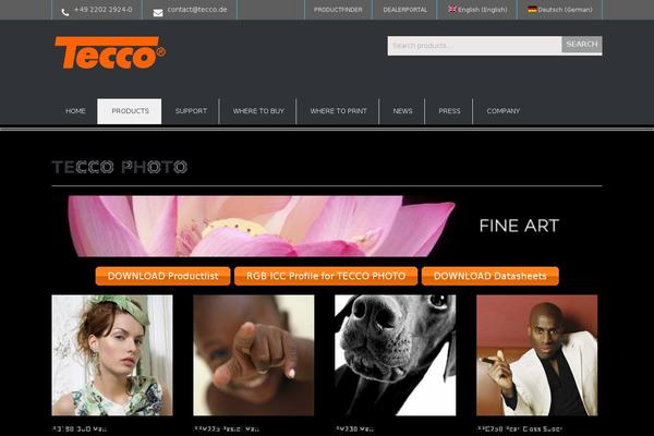 tecco-photo.de site used Shopzee-pro