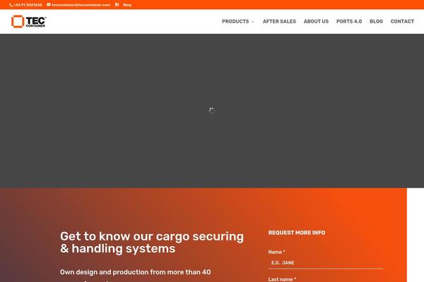 teccontainer.com site used Teccontainer