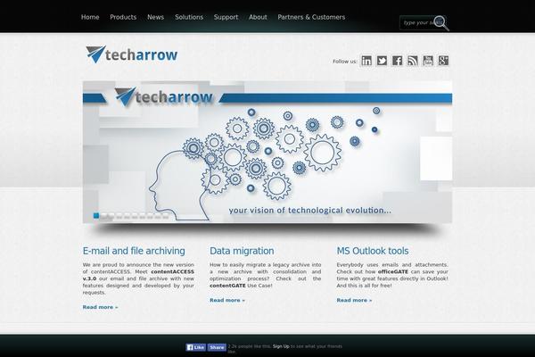 tech-arrow.com site used Athena-pro-1.0.6