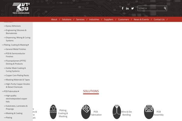 tech-knowledge.co.il site used Techknowledge