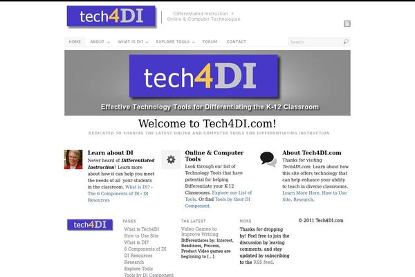 tech4di.com site used Platformbase