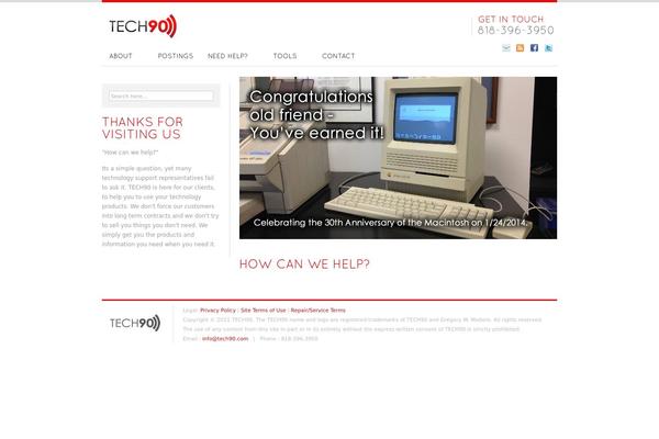 tech90.com site used Tech90
