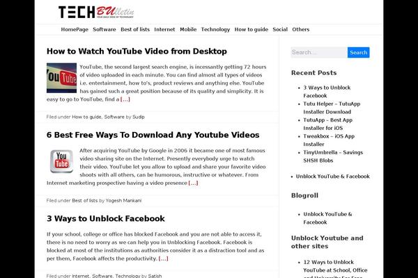 techbu.com site used Page Speed