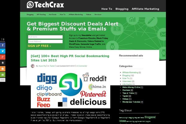 techcrax.com site used Genesispro