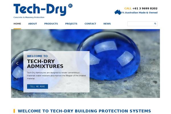 techdry.com.au site used Cherry Framework