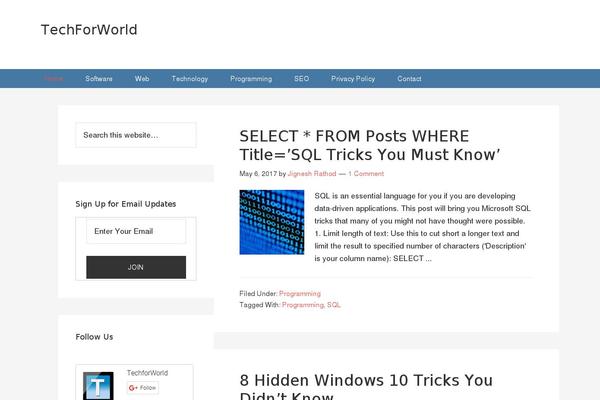 Site using Custom Contact Forms plugin