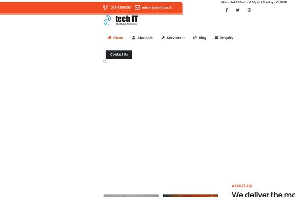 Porto theme site design template sample