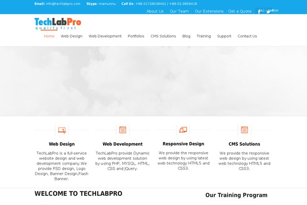 techlabpro.com site used Techkit