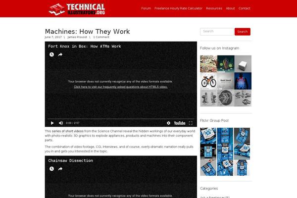 technicalillustrators.org site used Future-child