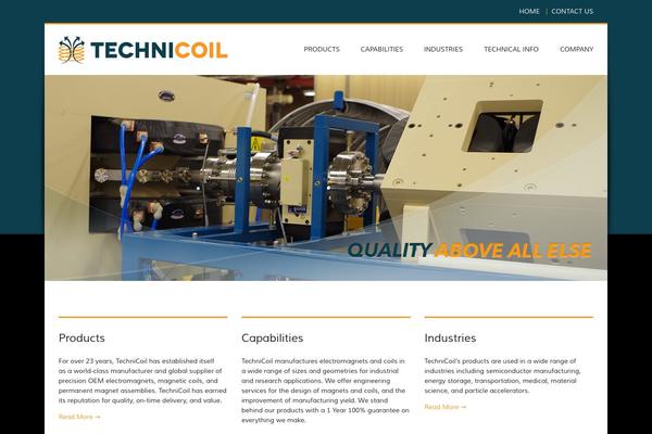 technicoil.com site used Duriza-divi-child-theme