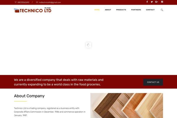 technicoltd.com site used Buildnow