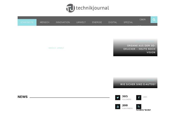technikjournal.de site used Technikjournal