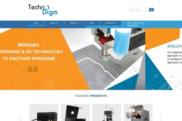 techno-digm.com site used Technodigm-innovation