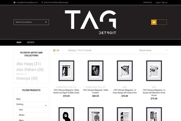 technoartgallery.com site used Gon