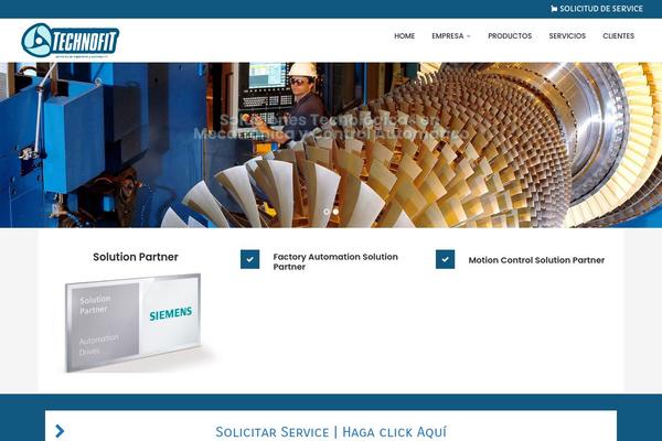 technofit.com.ar site used Zaser-theme