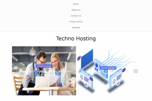 technohosting.net site used Silk-blog-x