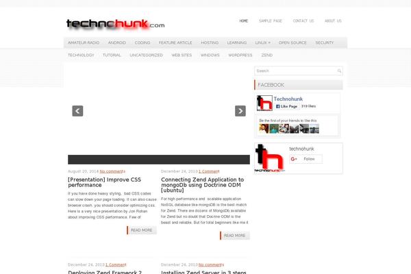 technohunk.com site used Newsfresh