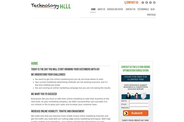 Twenty Nineteen theme site design template sample