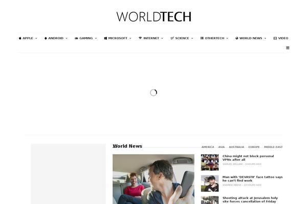 technrich.com site used Tech-main