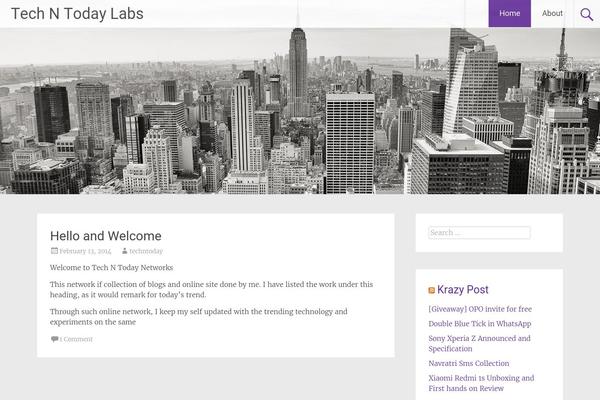 Astra Child theme site design template sample