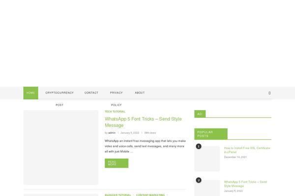 Soledad theme site design template sample