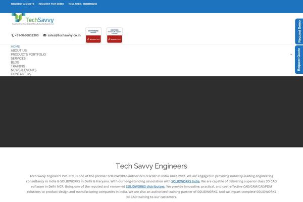 Site using Techsavvy_courses plugin