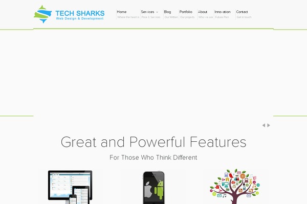 techsharks.af site used Sharks