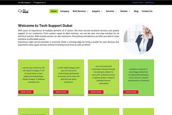 techsupportdubai.com site used Techsupportdubai