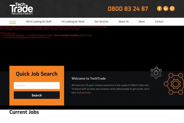 Site using Job Manager plugin