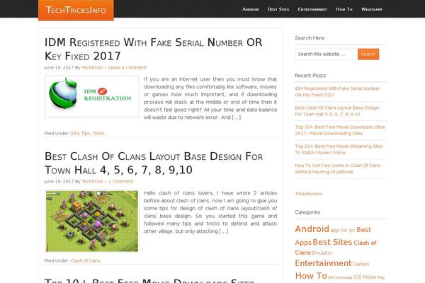 Eleven40 theme site design template sample