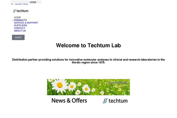 techtum.se site used The7 Child
