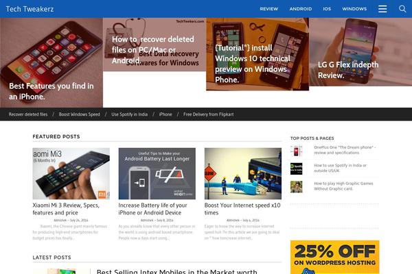gadgetblog WordPress theme, websites list used gadgetblog theme gadgetblog theme websites examples
