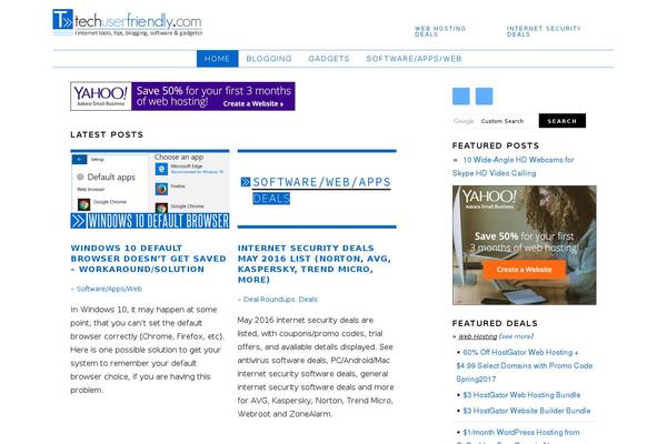 Site using WPFront Scroll Top plugin