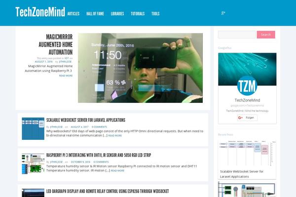 techzonemind.com site used Codropstheme02