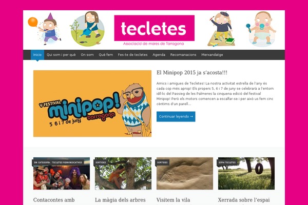 tecletes.org site used Carrot