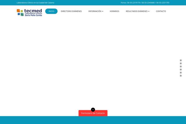 Medix theme site design template sample
