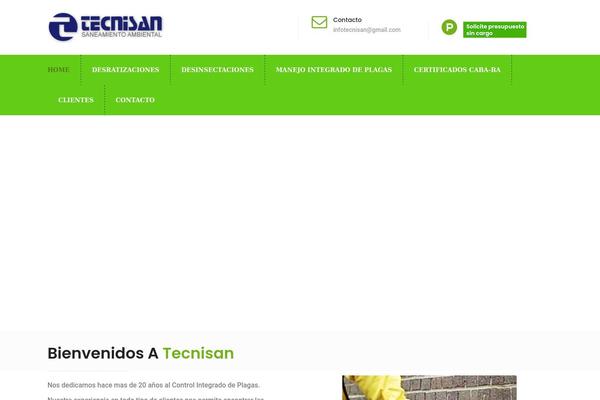tecnisan.com.ar site used Gardenhub