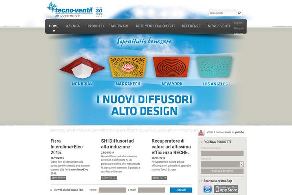 tecnoventil theme websites examples