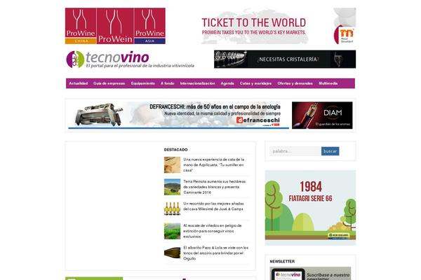 tecnovino.com site used Tecnovino